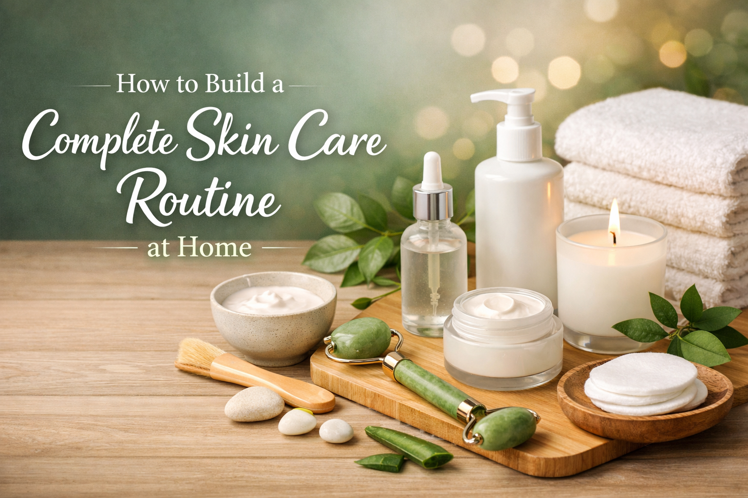 How to Build a Complete Skin Care Routine at Home