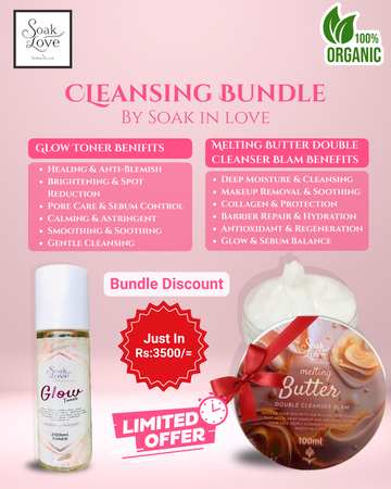 Melting Butter & Glow Toner Cleansing Bundle