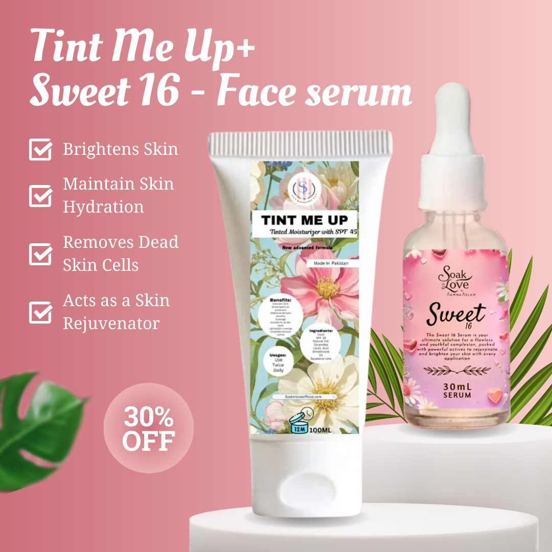 Tint Me Up+ Sweet 16 - Face serum by Aamna Aslam