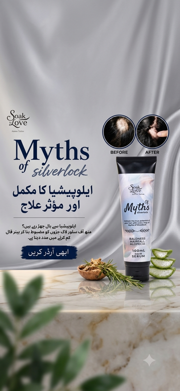 Myths of Silverlock Hair Growth 100% Naturally