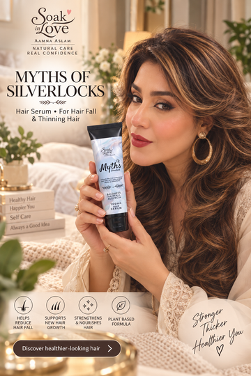 Myths of Silverlock hair regrowth and anti-hair fall serum by Soak In Love – image 3