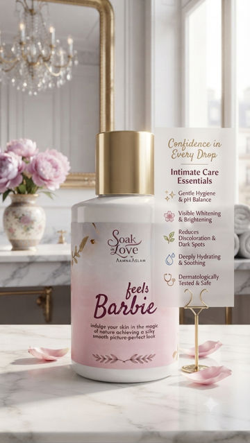 Barbie Feels, Underarm & Bikini Brightening Cream – Soak in Love Pakistan