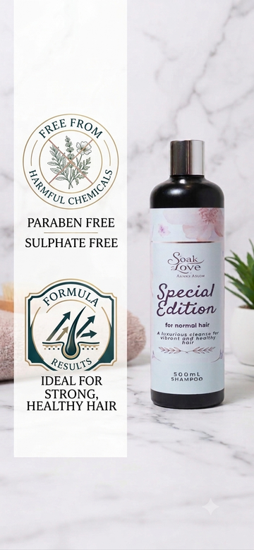Special Edition shampoo  sulphate & paraben free