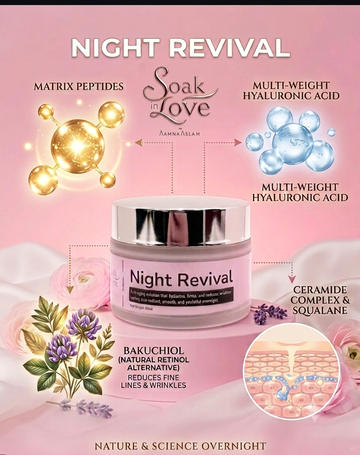 Night Revival Cream – Best Organic Night Cream in Pakistan