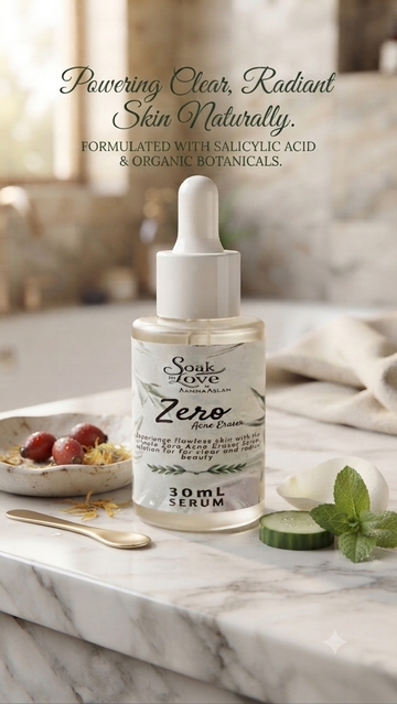 Zero Acne Eraser – acne free serum with saycilic acid n goji berry