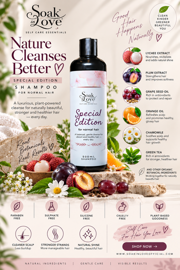 Special Edition Shampoo – Sulphate & Paraben Free by Soak In Love – product image 4