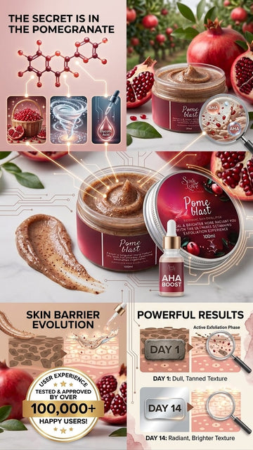 Pome Blast Organic sSrub  (detanner/ exfoliater)