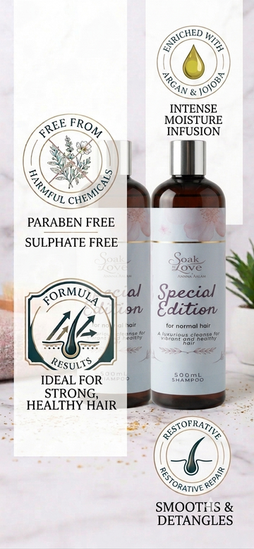 Special Edition shampoo  sulphate & paraben free