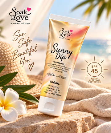 Sunny Dip SPF 45 Sunblock Gel by Soak in Love