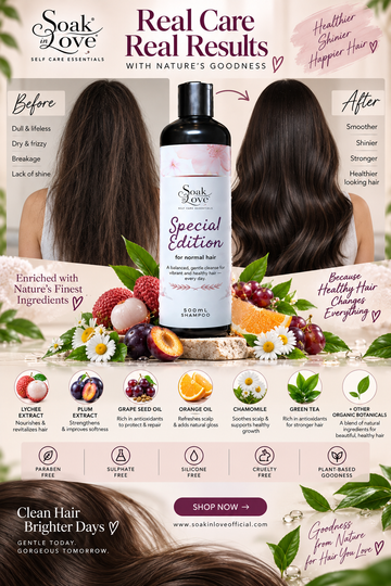 Special Edition Shampoo – Sulphate & Paraben Free by Soak In Love – product image 6