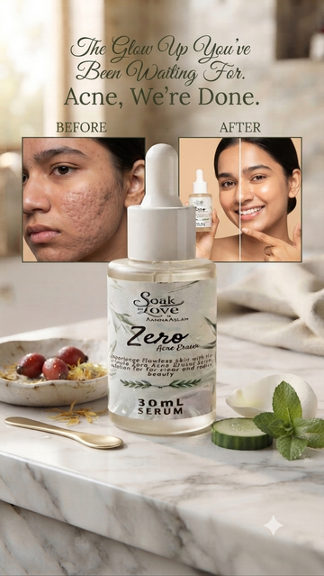 Zero Acne Eraser – acne free serum with saycilic acid n goji berry