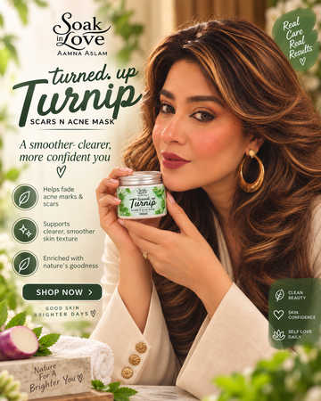 Turned up Turnip (acne scars mask)