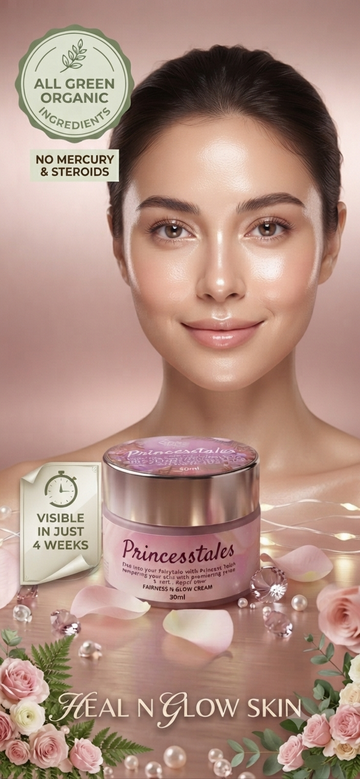 Princess Tales organic fairness cream