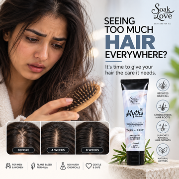 Myths of Silverlock hair regrowth and anti-hair fall serum by Soak In Love – image 11