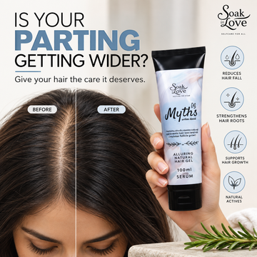 Myths of Silverlock hair regrowth and anti-hair fall serum by Soak In Love – image 8