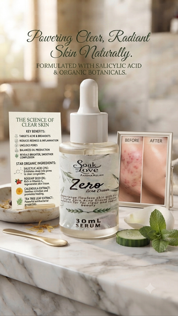 Zero Acne Eraser – Acne Serum with Salicylic Acid & Goji Berry by Soak In Love – product image 3