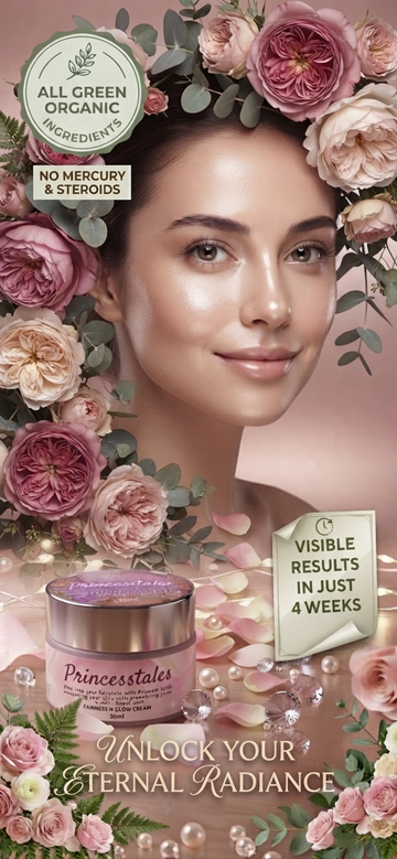 Princess Tales organic fairness cream
