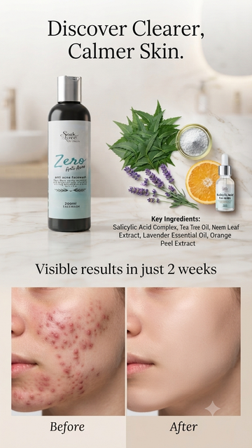 Zero Anti Acne Facewash by Soak In Love – product image 5