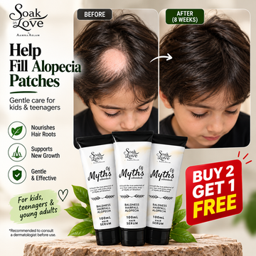 Myths of Silverlock hair regrowth and anti-hair fall serum by Soak In Love – image 12