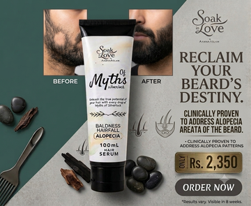 Myths of Silverlock hair regrowth and anti-hair fall serum by Soak In Love – image 9