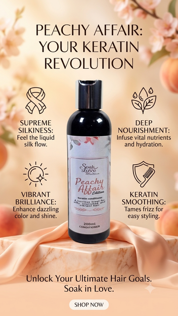 Peachy Affair Keratin Conditioner by Soak In Love – product image 3