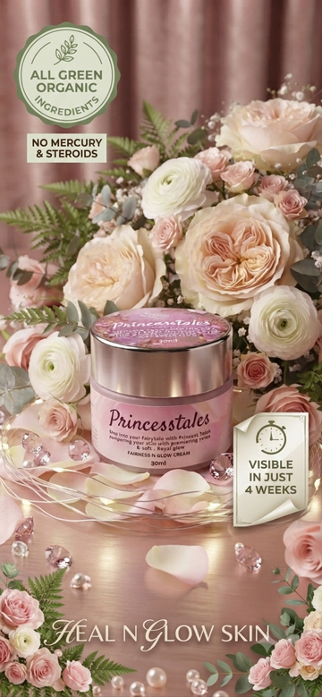 Princess Tales organic fairness cream