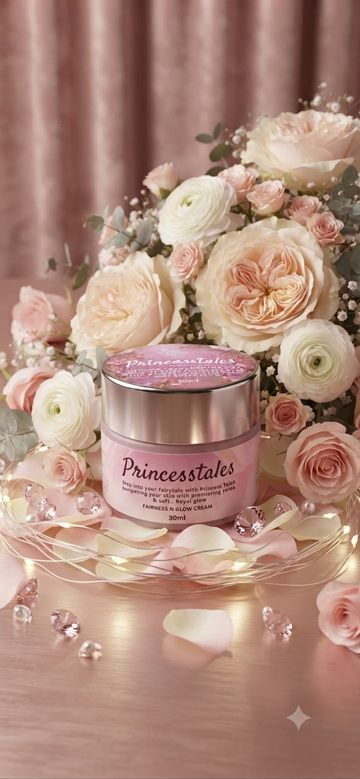 Princess Tales organic fairness cream
