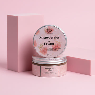 Strawberries n Cream (skin healing mask)